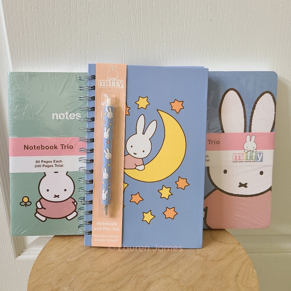 Miffy Spring Pastel Notebook Set